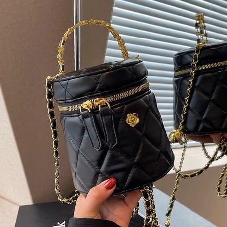 flower point bucket bag