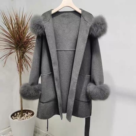 fox fur coat