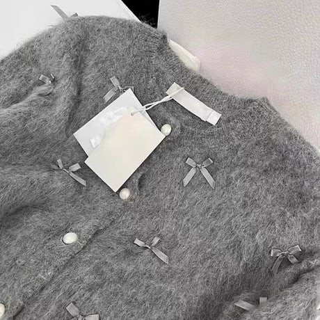 ribbon cardigan