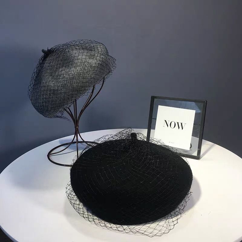 チュール付き ベレー帽 | BrillantSelect Store