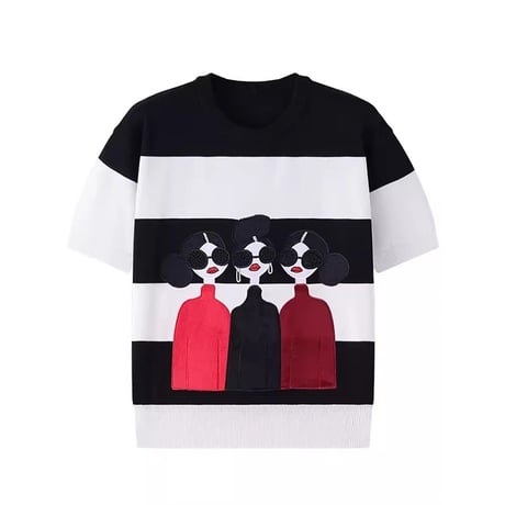 face design summer knit