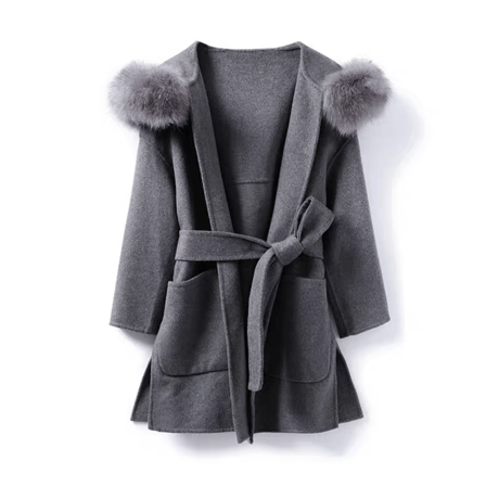 fox fur coat