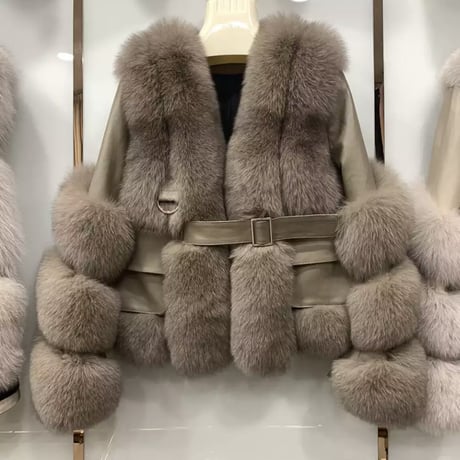 fox fur jacket