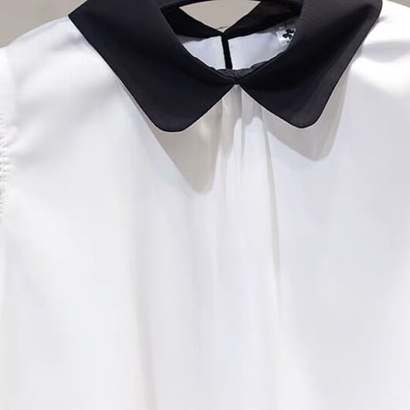 bi-color blouse