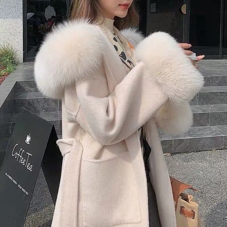 fox fur coat