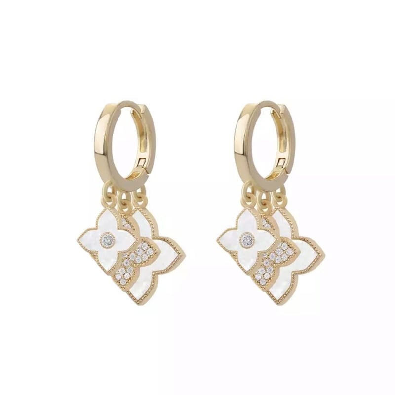 【WING BLING】[14k post] Snez flower Drop ピアス ac253mo】フラワードロップピアス – ドレスショップ通販 Dress B