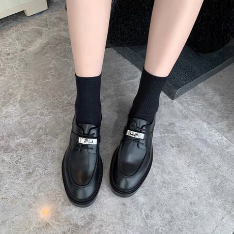buckle loafers