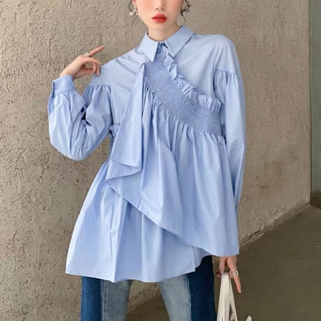 blue  shirt