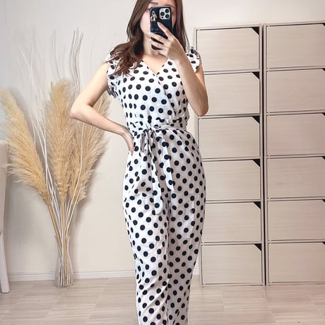 【即納】dot rompers