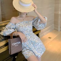 レトロ柄 rompers
