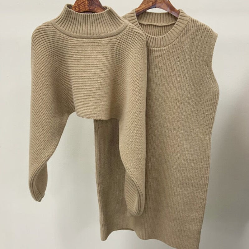 knit set onepiece | BrillantSelect Store