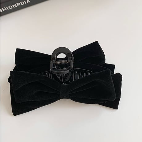 【即納】ribbon ヘアクリップ