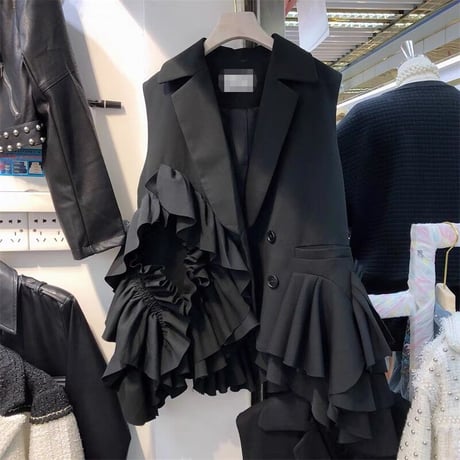frill vest