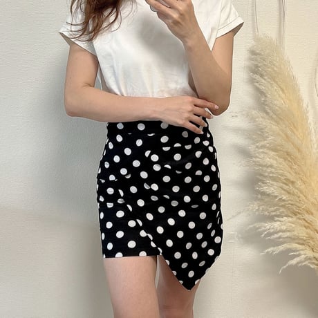 Acimentary dot skirt