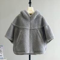 poncho coat