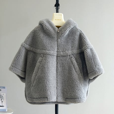 poncho coat