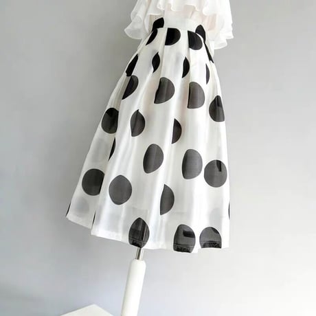 coin dot skirt