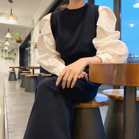 blouse patchwork onepiece