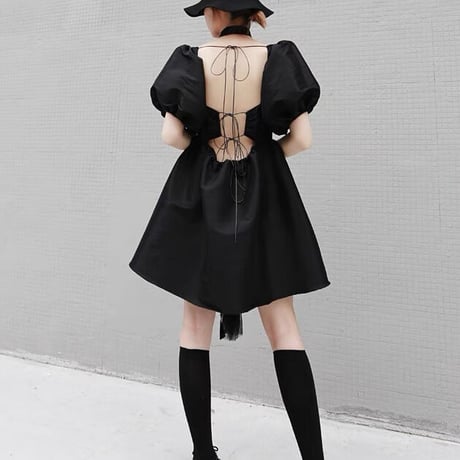 Square neck  onepiece