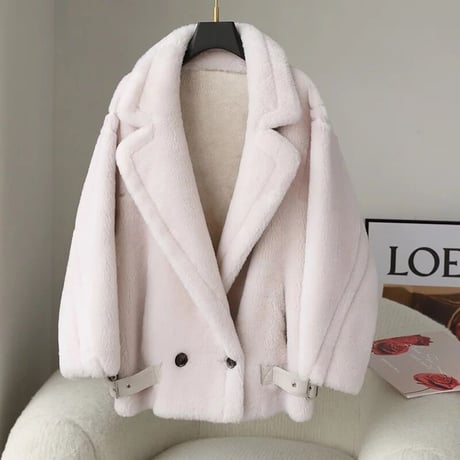 【ウール100%】short coat