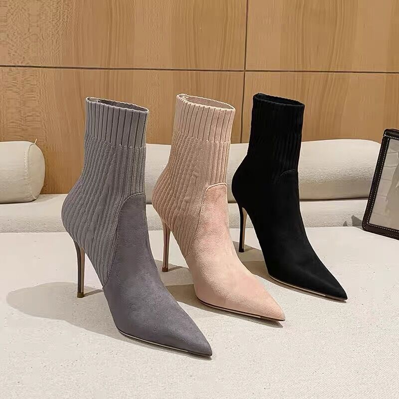 レッグウェア Belted Sock Boots Belted Sock Boots