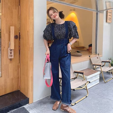 denim サロペット