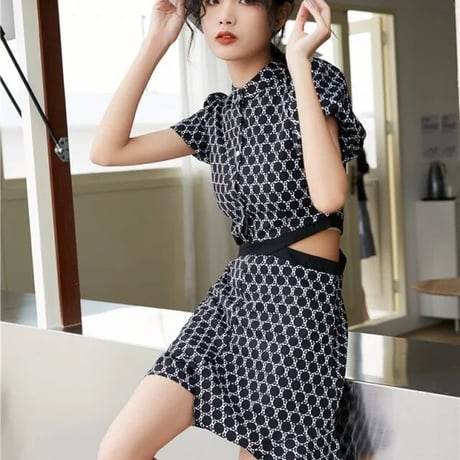 【即納】waist sexy rompers