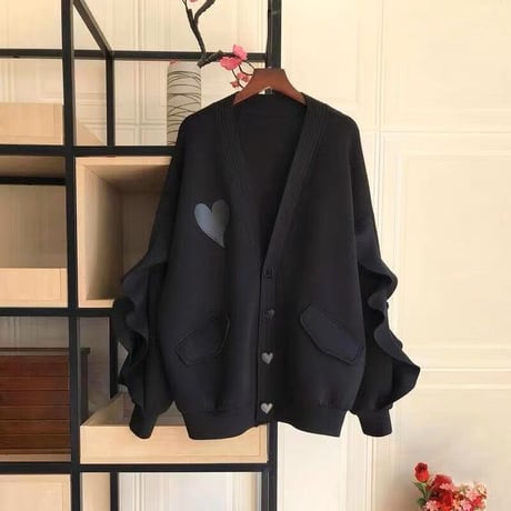 heart cardigan
