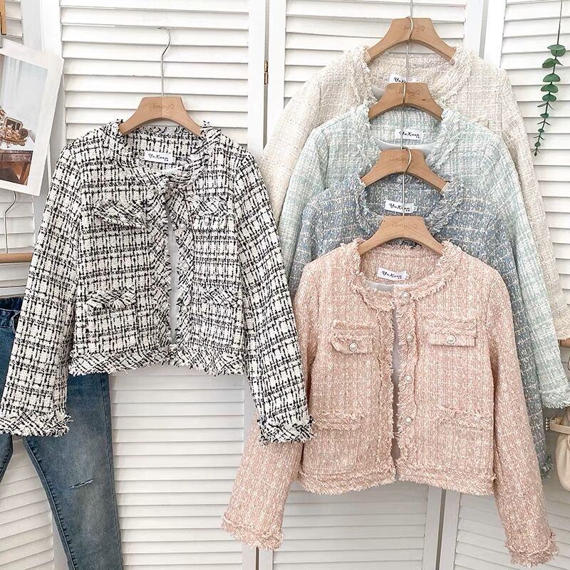 ★送料・関税込★ROLAROLA★ PEARL BUTTON TWEED JACKET ★ pearl button tweed jacket | BrillantSelect Store