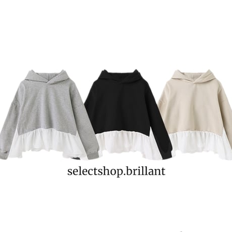 【即納】 peplum parker