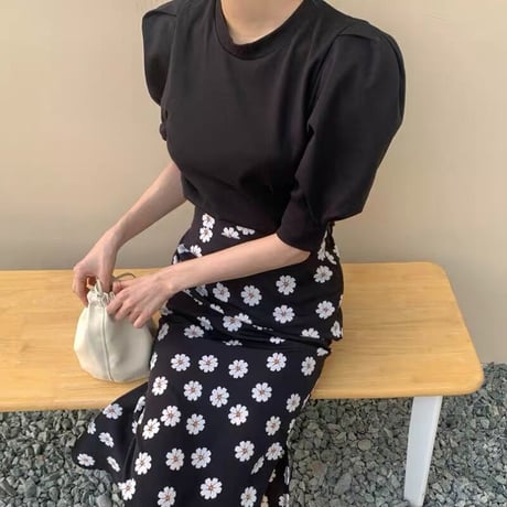 フラワースカート