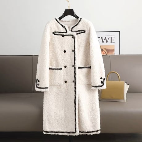 【ウール】boa long coat