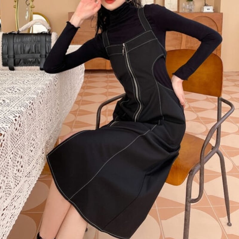 フロントジッパーワンピース | BrillantSelect Store フロントジッパーワンピース | BrillantSelect Store