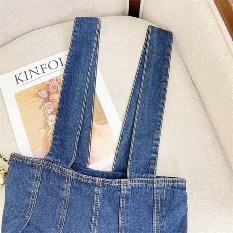 denim サロペット