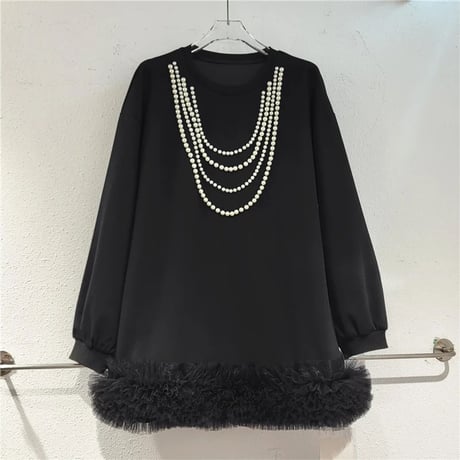 neck pearl onepiece