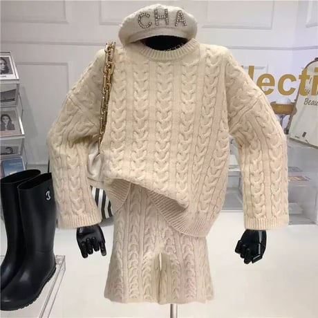 【即納】 knit setup
