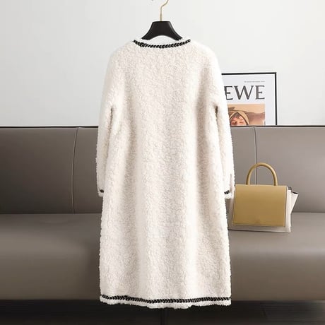 【ウール】boa long coat