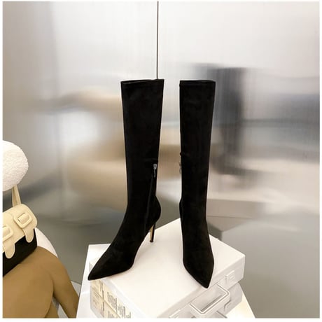 選べるヒール6.5cm or 8.5cm【美脚】 long boots