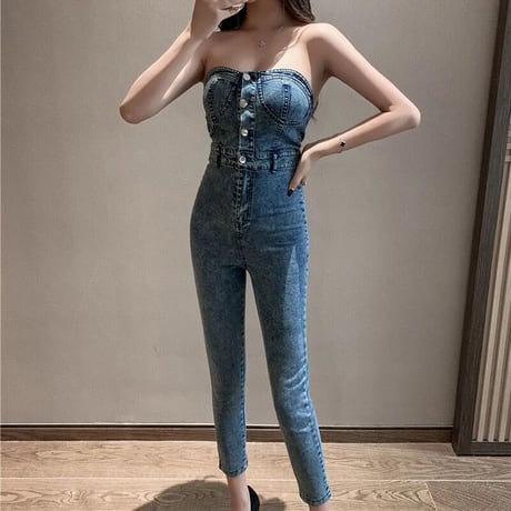 denim rompers