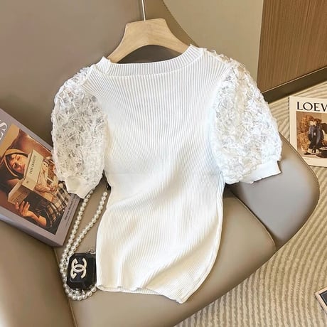 flower lace tops
