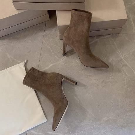 美脚 short boots
