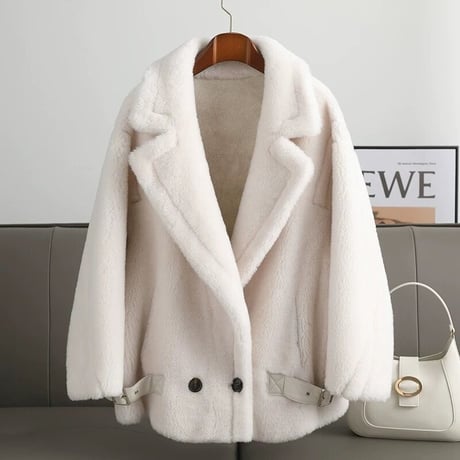 【ウール100%】short coat