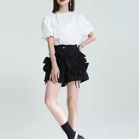 flower short pants