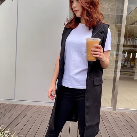 即納　ロングジレ