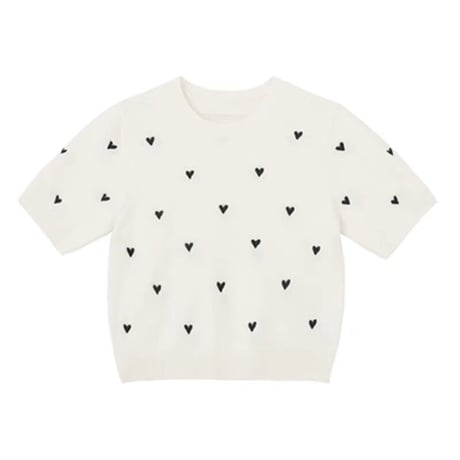 heart summer knit