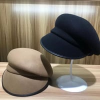 変形 wool casquette