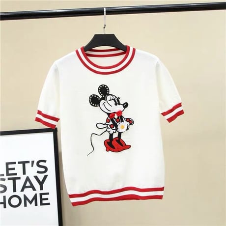 【即納】animal summer knit