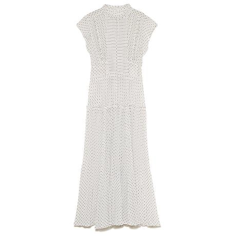 dot chiffon onepiece