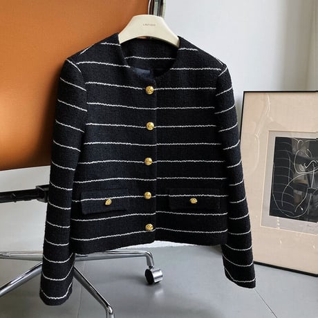 【高品質】border jacket