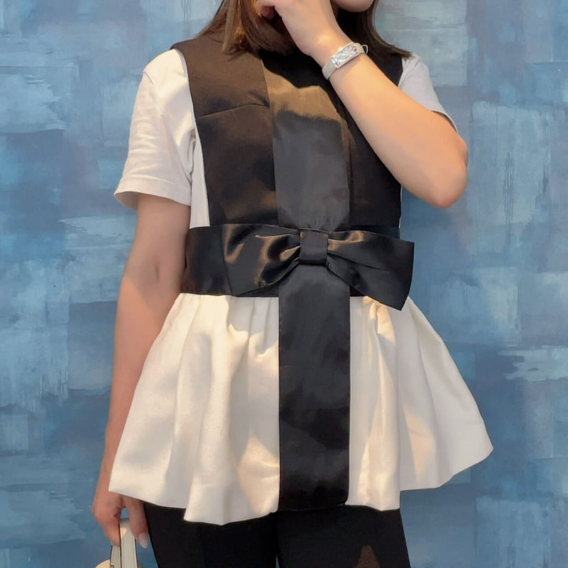 即納】ribbon vest | BrillantSelect Store